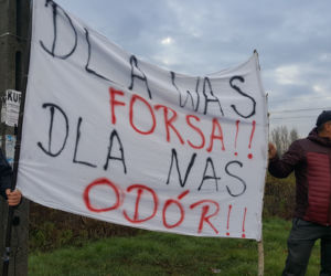 Protest mieszkańców w sosnowieckiej dzielnicy Juliusz