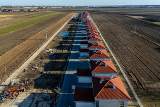 Osiedle łanowe w sołectwie Podolszyn