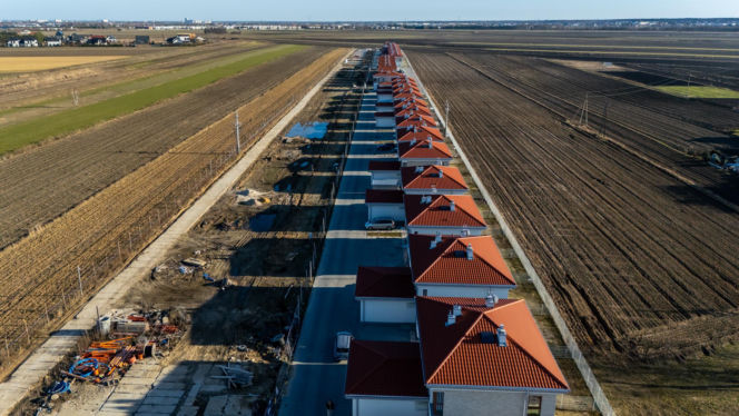 Osiedle łanowe w sołectwie Podolszyn