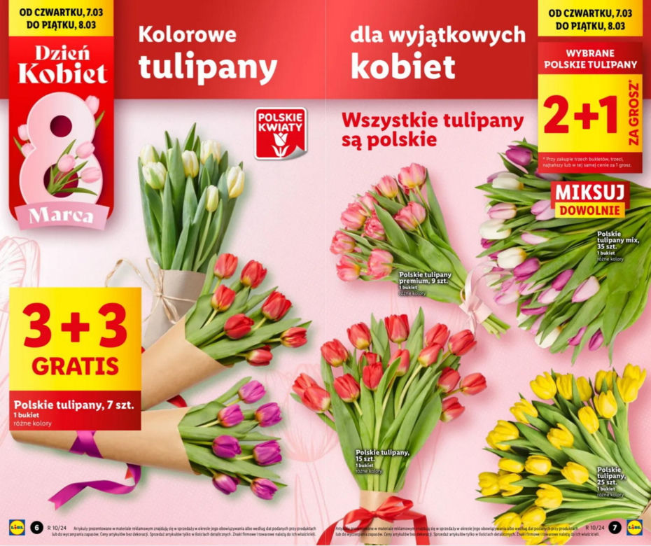 Promocje na Dzień Kobiet 2024