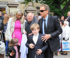 Jacek Borkowski posłał syna do Pierwszej Komunii Świętej