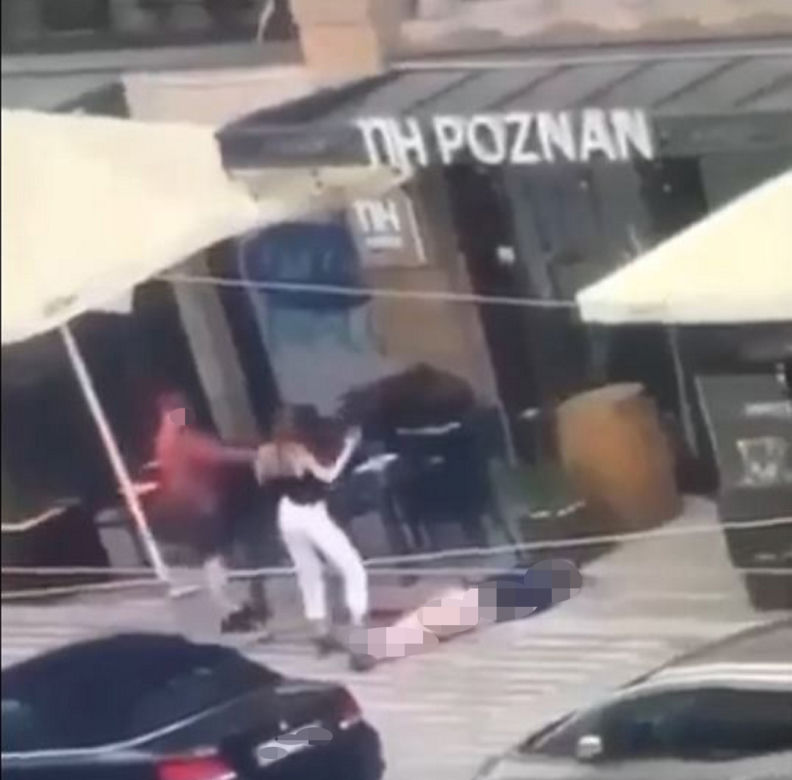 Egzekucja w restauracji w centrum Poznania