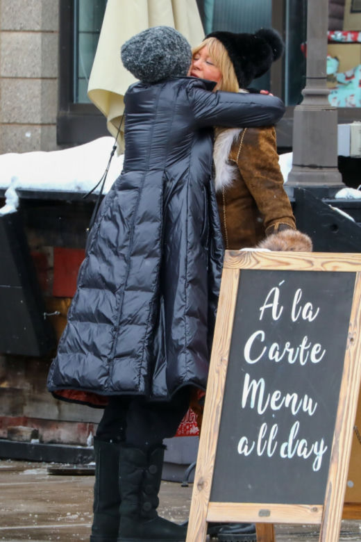 Goldie Hawn przyłapana w Aspen. Jak teraz wygląda gwiazda?