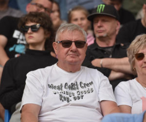 PRES Grupa Deweloperska Toruń - Gezet Stal Gorzów: Zdjęcia kibiców z meczu 7. kolejki PGE Ekstraligi na Motoarenie