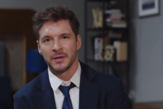 M jak miłość kulisy serialu. Marcin (Mikołaj Roznerski)