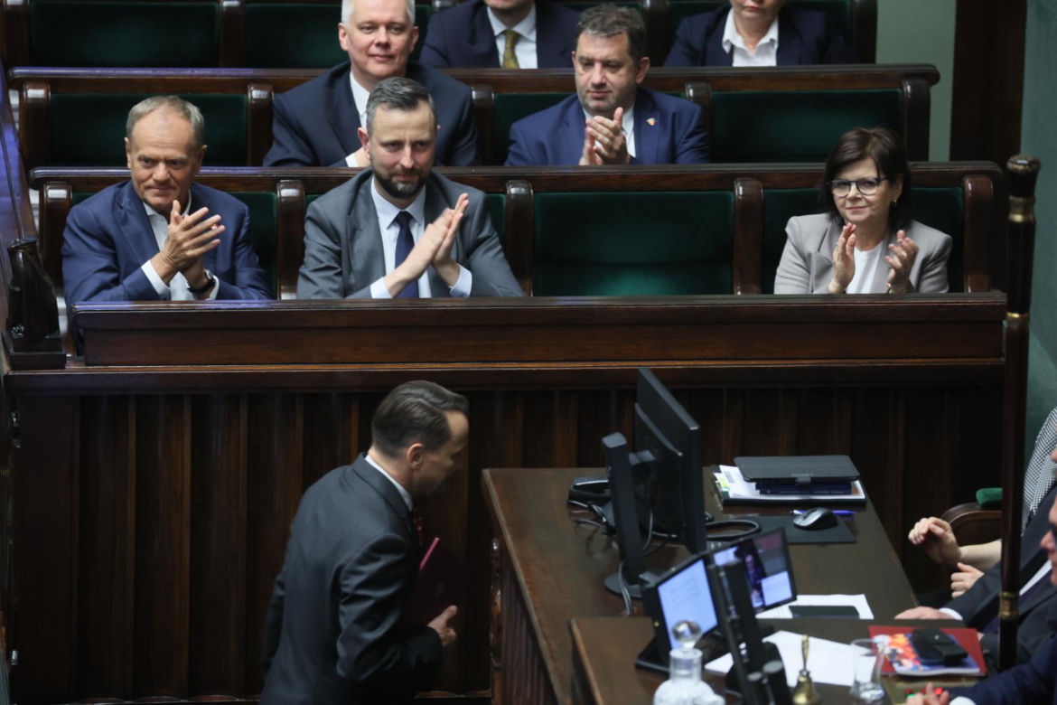 Wystapienie Radosława Sikorskiego w Sejmie 23.04.2025