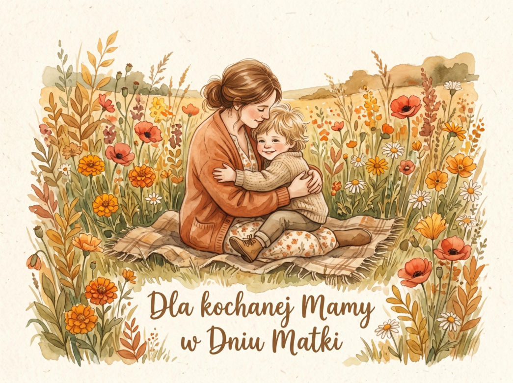 Kartka z życzeniami na Dzień Matki