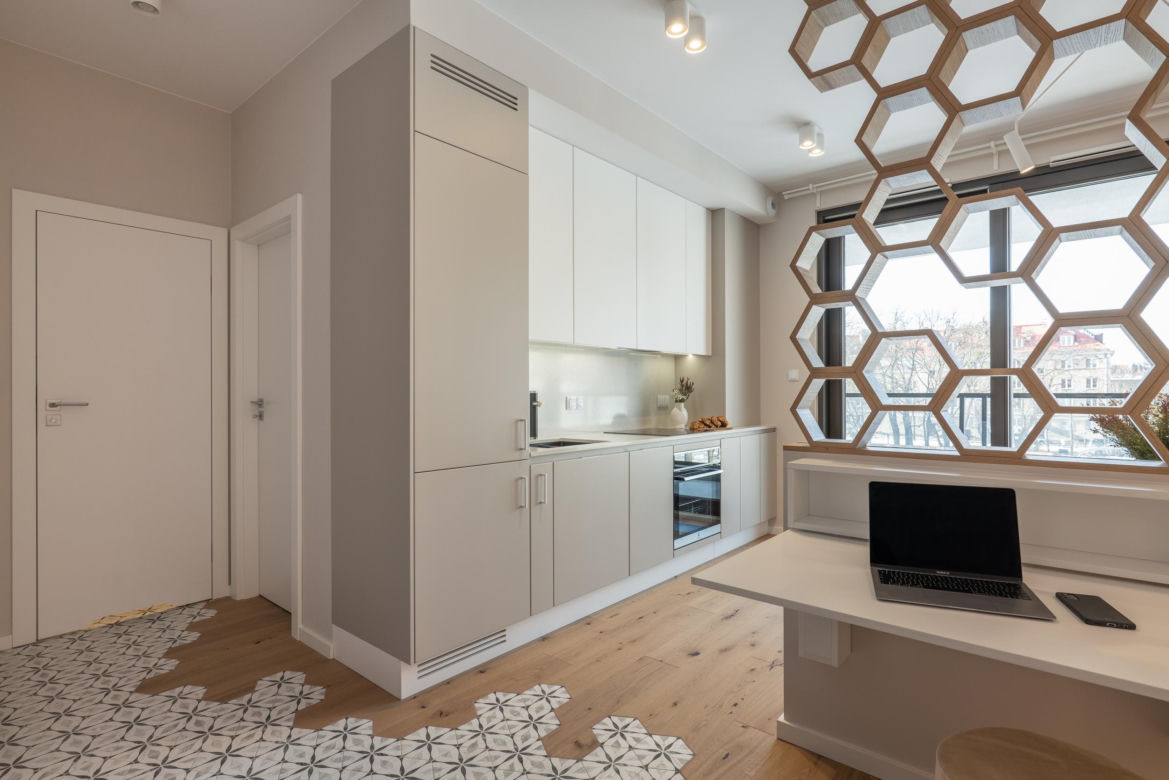 45-m apartament w Warszawie