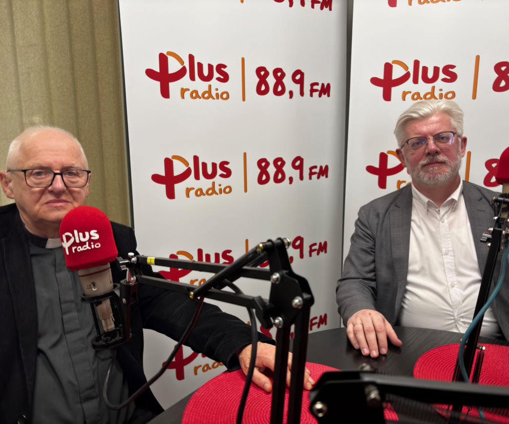 ks. Waldemar Szczurowski i Maciej Kawałko