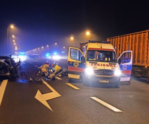 Wypadek na A4 w Gorliczynie [ZDJĘCIA]