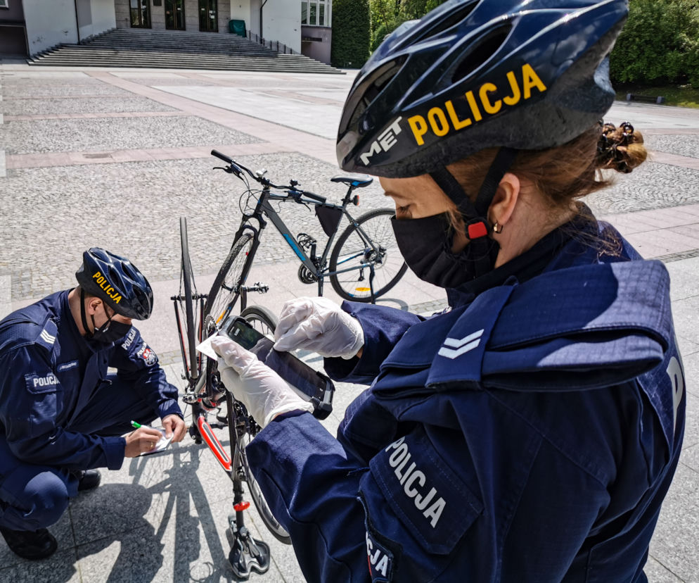 Białystok. Policjanci apelują: zabezpiecz swój rower!