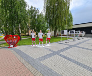 W mieście stanęły specjalnie dekorację na tę okazję 