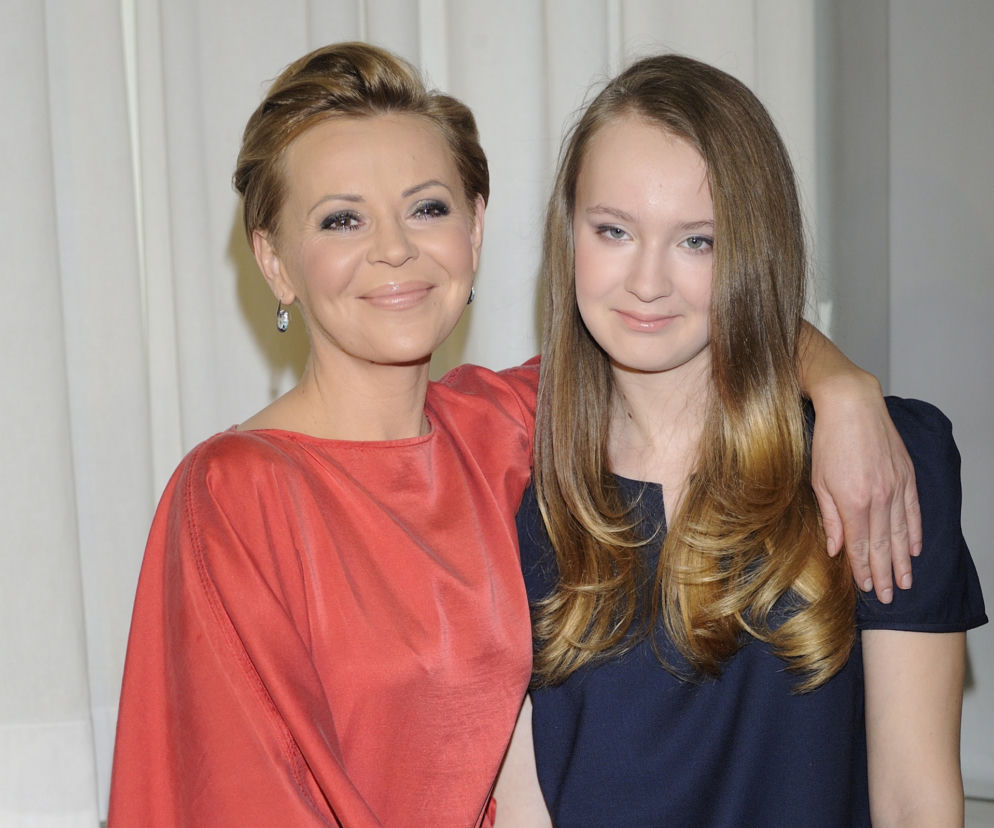 Justyna Pochanke z córką Zuzanną Ryncaz