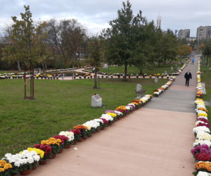 Dwa tysiące chryzantem ozdobiło park w Tarnowie
