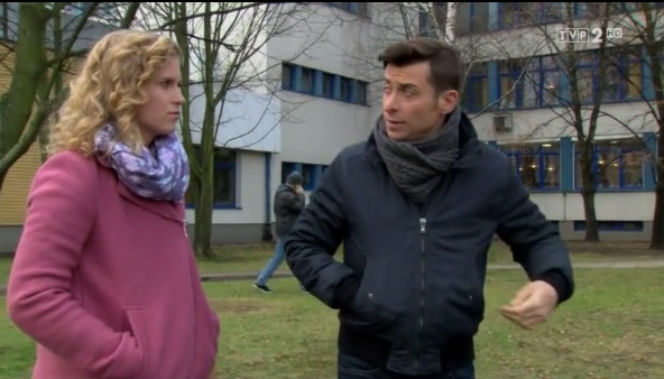 M jak miłość odc. 1201. Marek (Kacper Kuszewski) Natalka (Marcjanna Lelek)