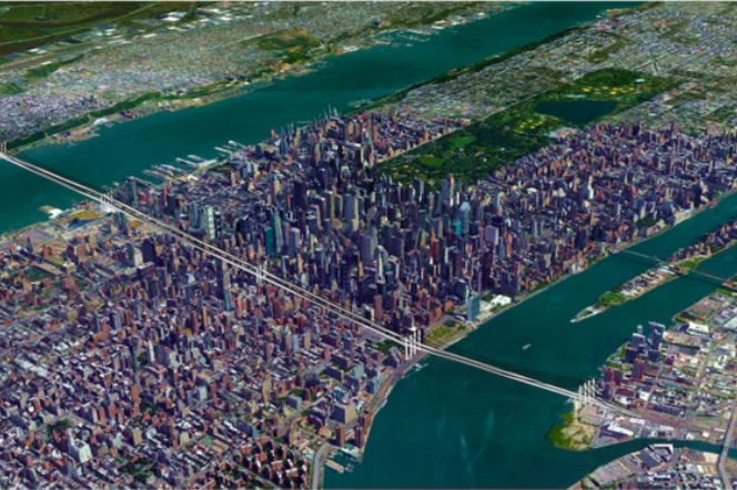 Nowy Jork, komunikacja, most zamiast tunelu, most nad Manhattanem, Empire State Gateway