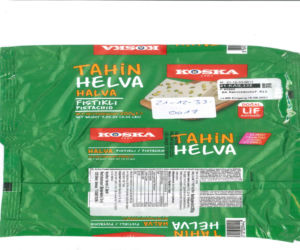 TAHIN HELVA HALVA, FISTIKLI / PISTACHIO marki: KOSKA 1907, 200 g