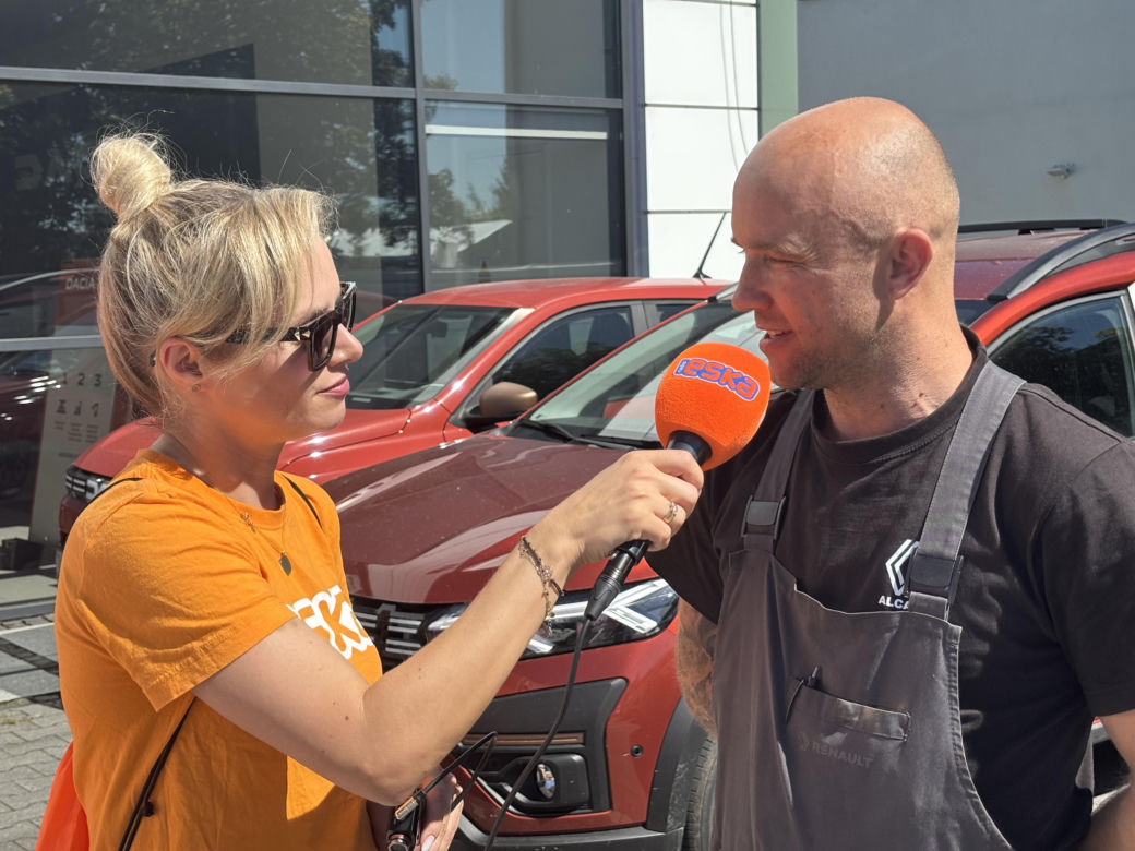 Eska Summer City Olsztyn - wizyta u motoryzacyjnego partnera Dacia Alcar