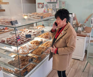 Joanna Senyszyn u fryzjera