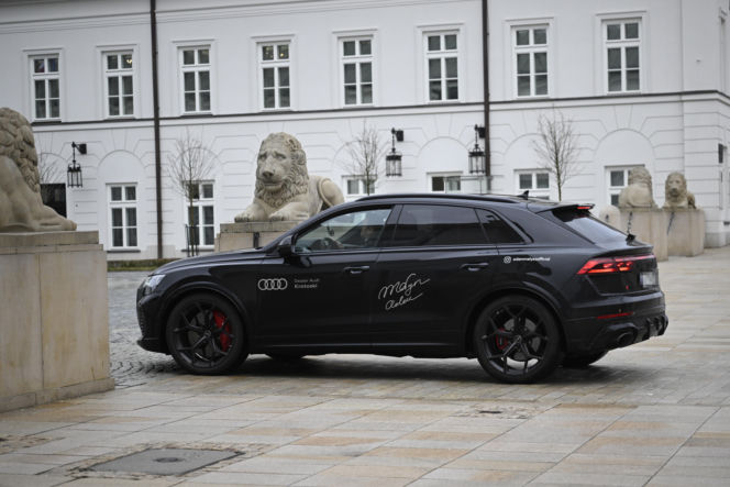 Kacper Tomasiak i skoczkowie u prezydenta