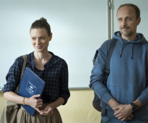 Pod powierzchnią. Marta (Magdalena Boczarska), Maciek (Łukasz Simlat)