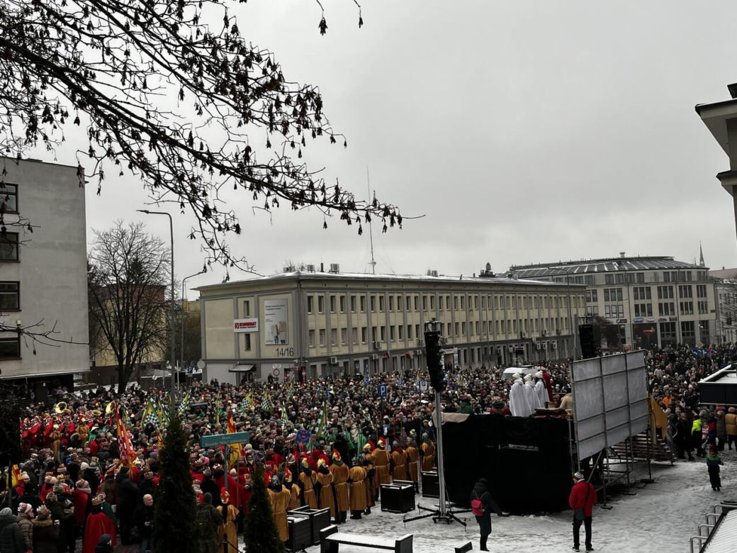 Orszak Trzech Króli 2025 na ulicach Białegostoku