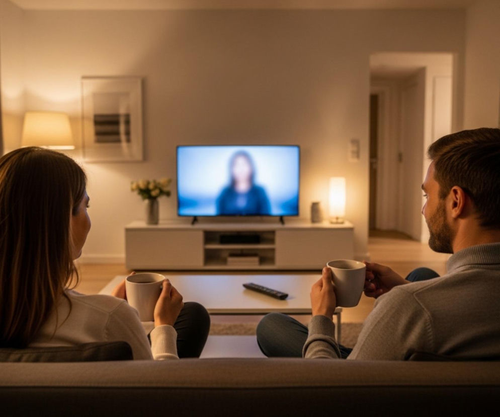 wspólne oglądanie telewizji