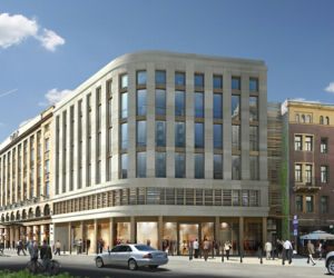 Nowy Dom Jabłkowskich, Warszawa: biurowiec i galeria handlowa