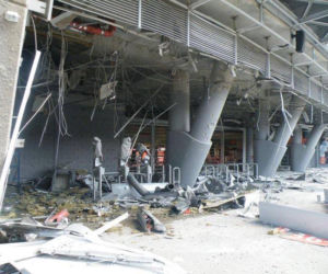 Zniszczona Donbas Arena
