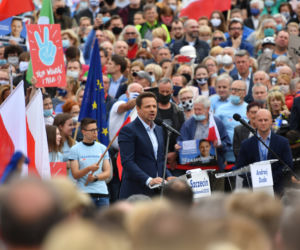 SZCZECIN KAMPANIA WYBORCZA KANDYDATA NA PREZYDENTA  RAFAŁA TRZASKOWSKIEGO