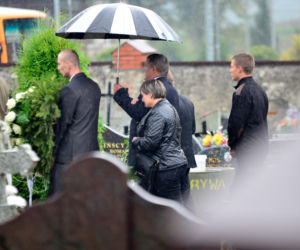  POGRZEB OFIAR WYPADKU Z UDZIALEM PIJANEGO KIEROWCY