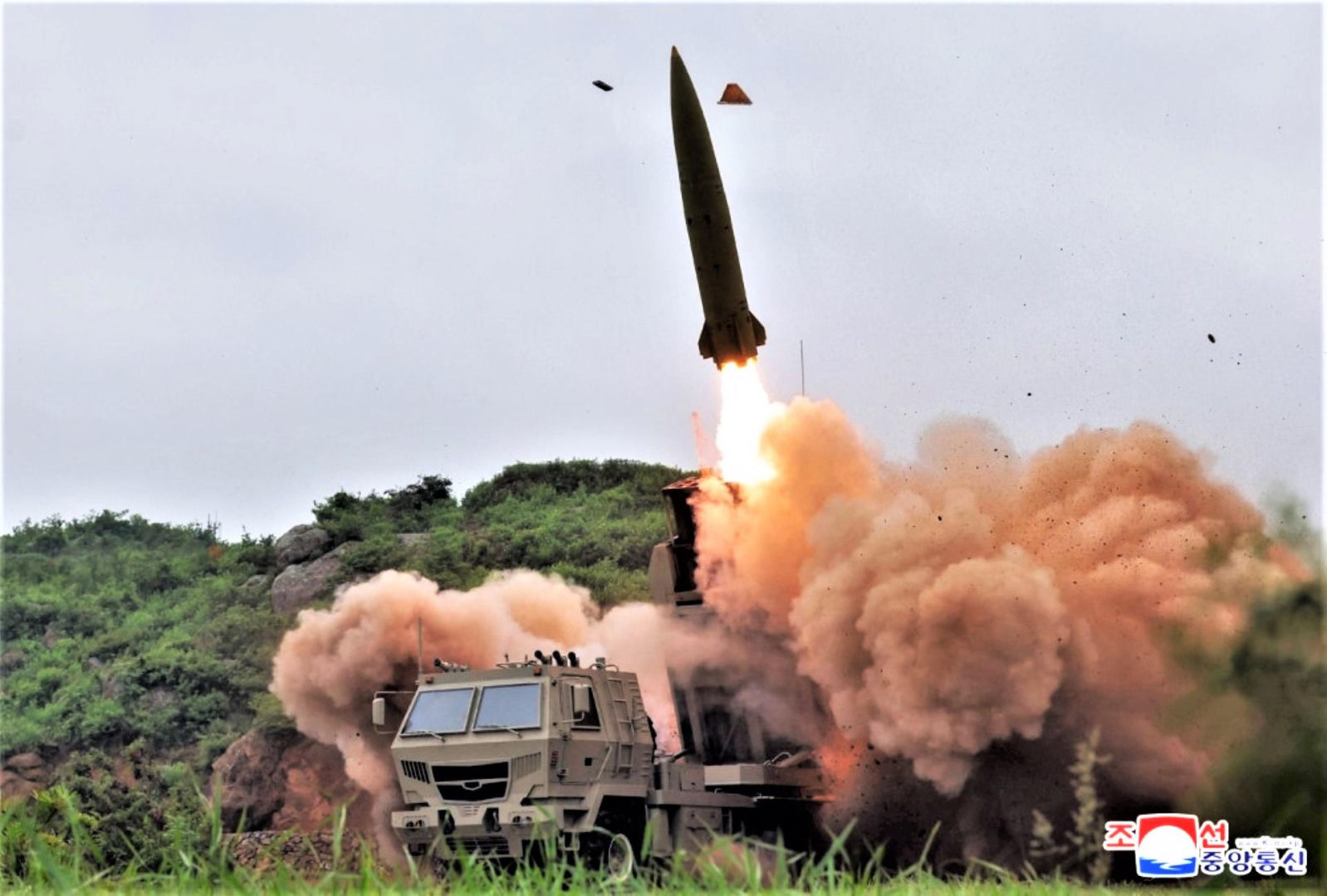 "HIMARS" z Korei Północnej