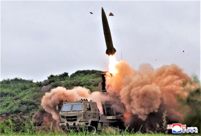 "HIMARS" z Korei Północnej