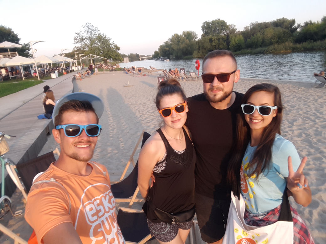 ESKA Summer City na plaży Odrana