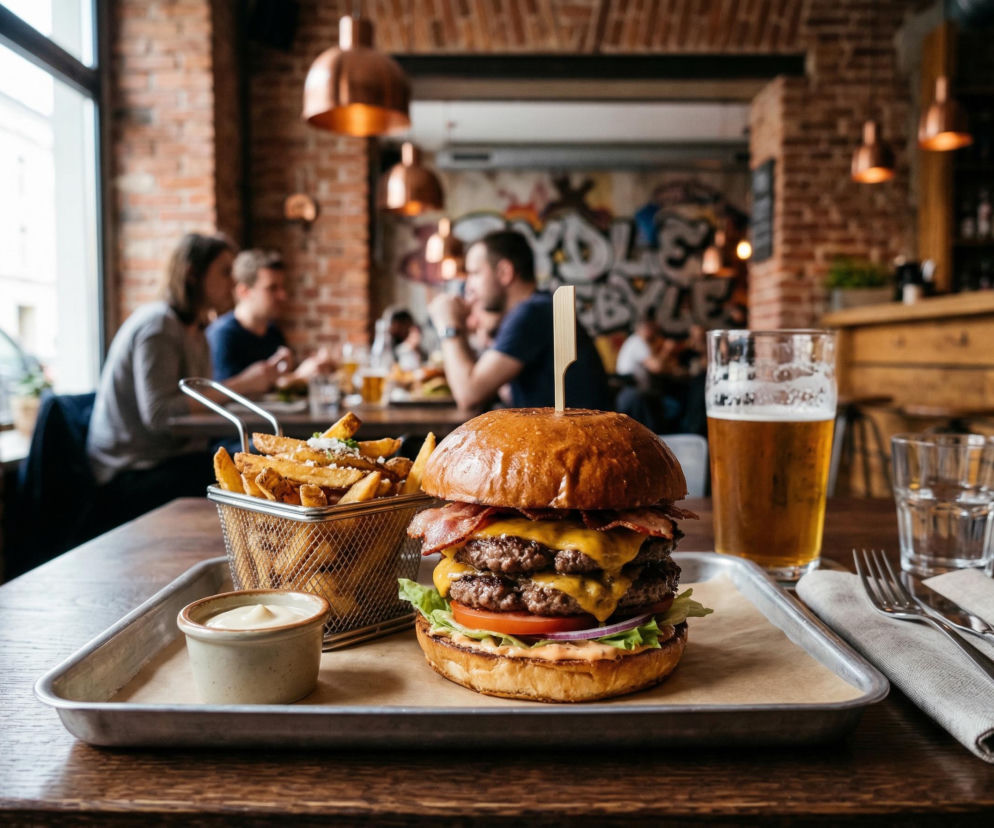 Najlepsze burgery w Bydgoszczy - TOP 10 bydgoskich burgerów