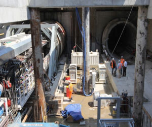 II linia metra- tarcza Maria drąży tunel