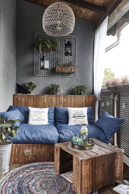 Balkony i loggie w różnych stylach – loggia jak salonik (1)