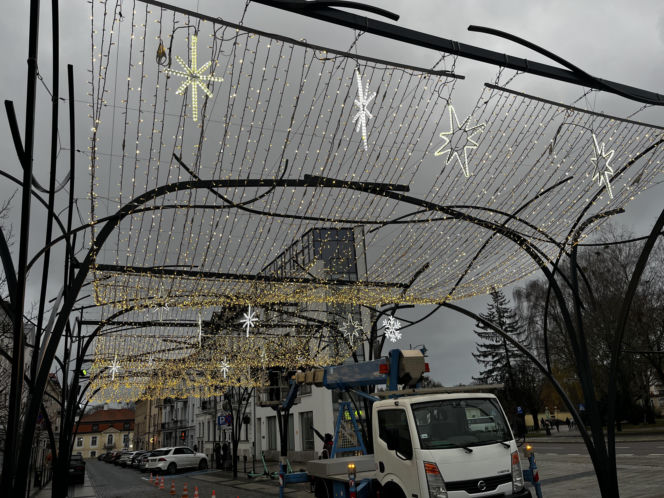 Zobacz hit Białostockiego Jarmarku Świątecznego 2025. Tak wygląda „rozgwieżdżone niebo”