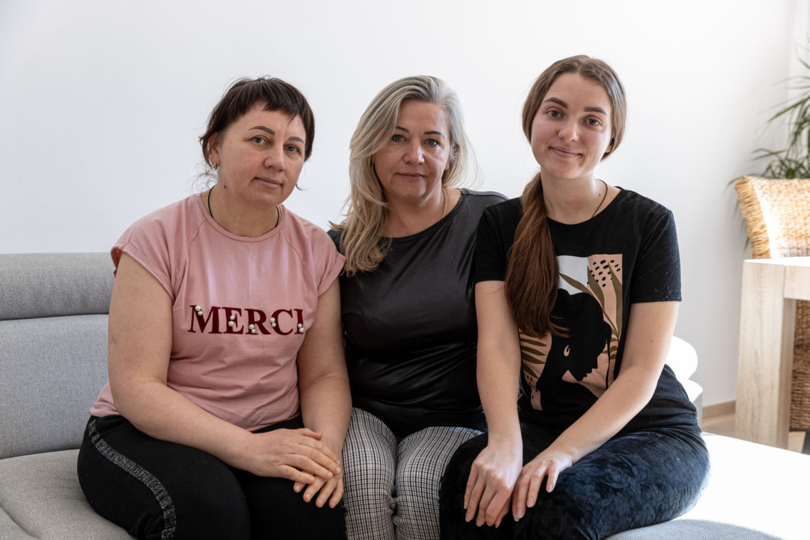 Piękna Wiktoria uciekała z mamą z bombardowanego Kijowa