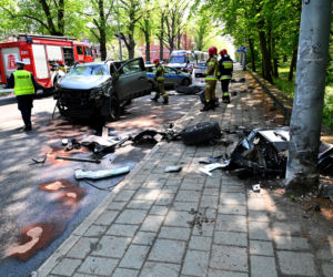 Szczecin: Wypadek na ulicy Niemierzyńskiej