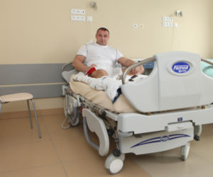 Mariusz Pudzianowski w szpitalu
