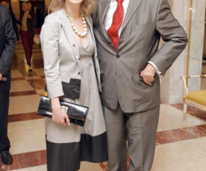 Andrzej Łapicki z Kamilą