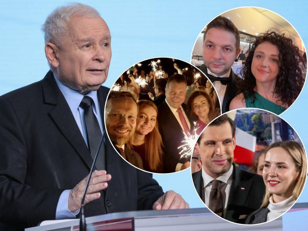 Misterzy PiS z małżonkami