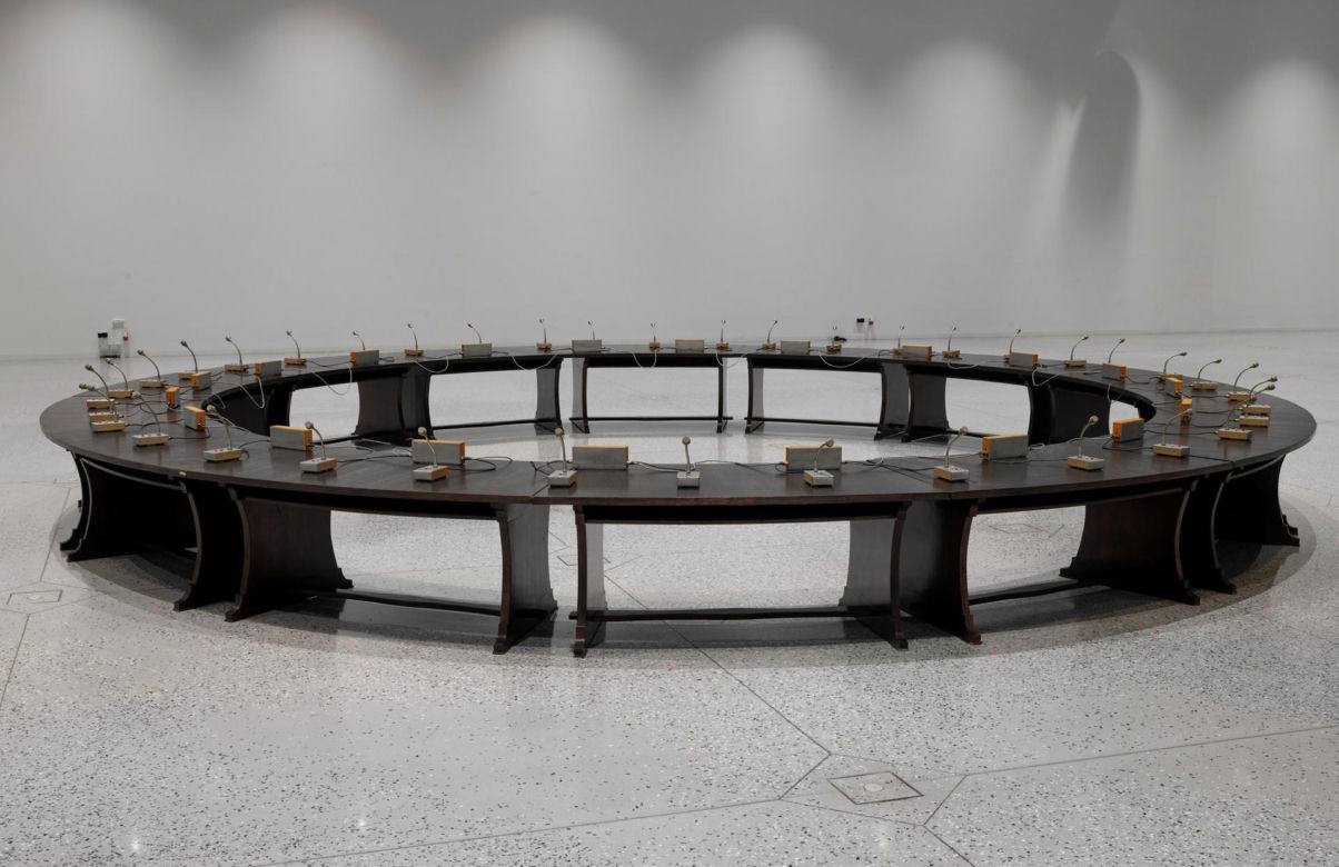 Okrągły stół w Muzeum Historii Polski
