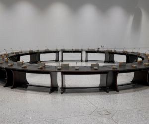 Okrągły stół w Muzeum Historii Polski