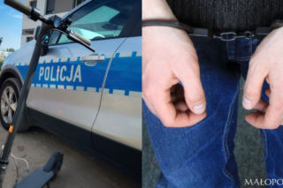 Grodzisk Wielkopolski. 36-latek był poszukiwany. Policjanci dostrzegli go z dachu
