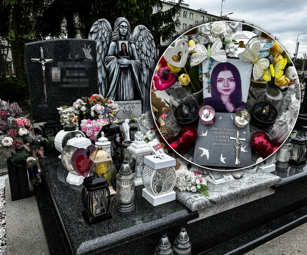 Rok od tragicznej śmierci Mai z Mławy. Tak wygląda grób 16-latki