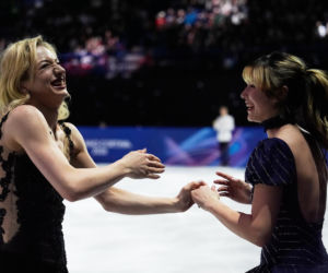 Amber Glenn zdobyła złoto dla USA, musiała zrezygnowac z mediów przez fanatyków Trumpa