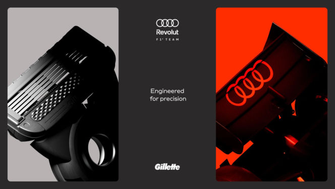 Gillette oficjalnym partnerem Audi Revolut F1 Team