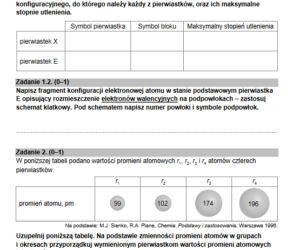 Matura rozszerzona 2022 chemia - arkusz PDF